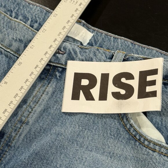 Boyish by Her Womens 32 The Tommy Straight Leg Authentic Distressed Blue Jeans - Picture 14 of 16